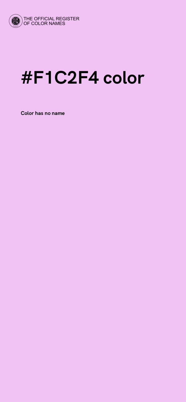#F1C2F4 color image