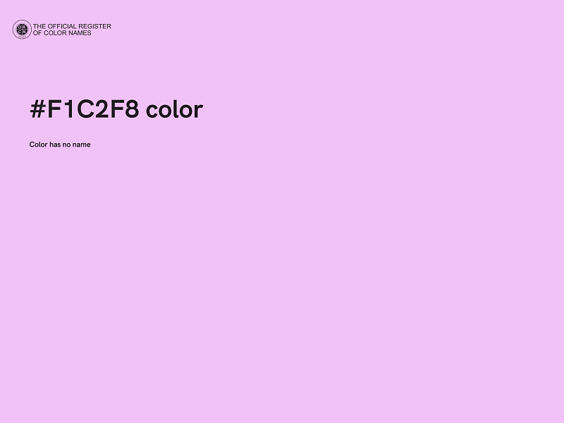#F1C2F8 color image