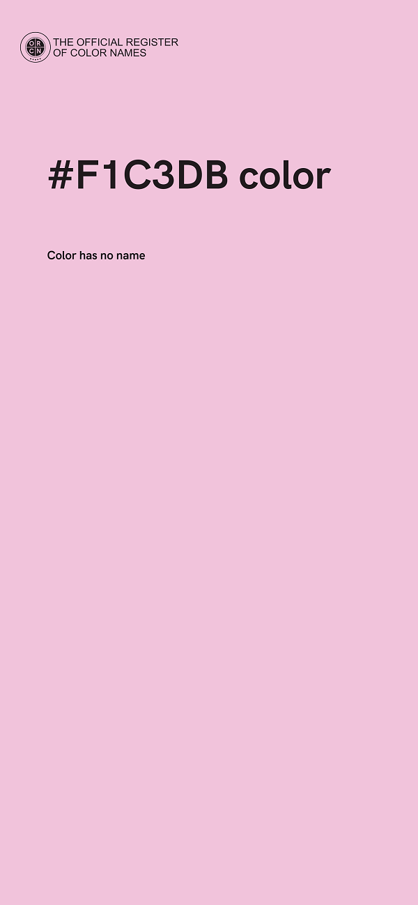 #F1C3DB color image