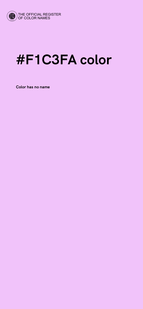 #F1C3FA color image