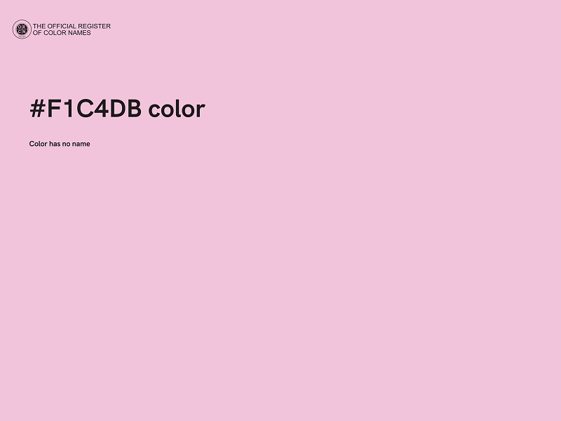 #F1C4DB color image