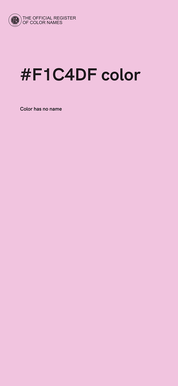 #F1C4DF color image
