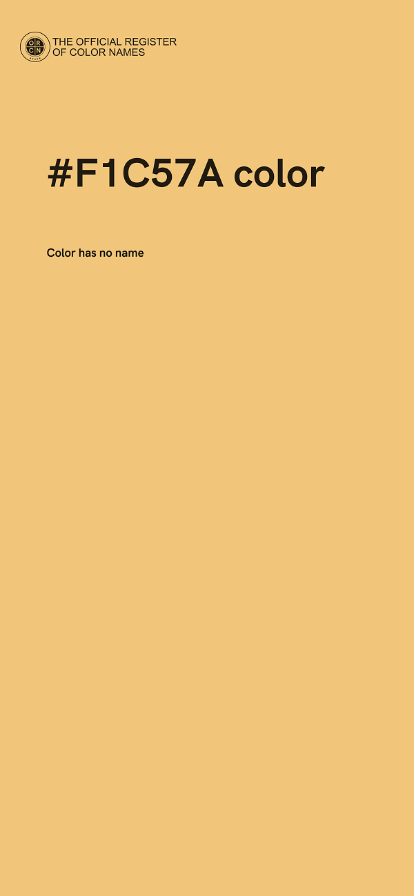 #F1C57A color image