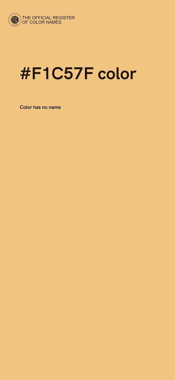 #F1C57F color image