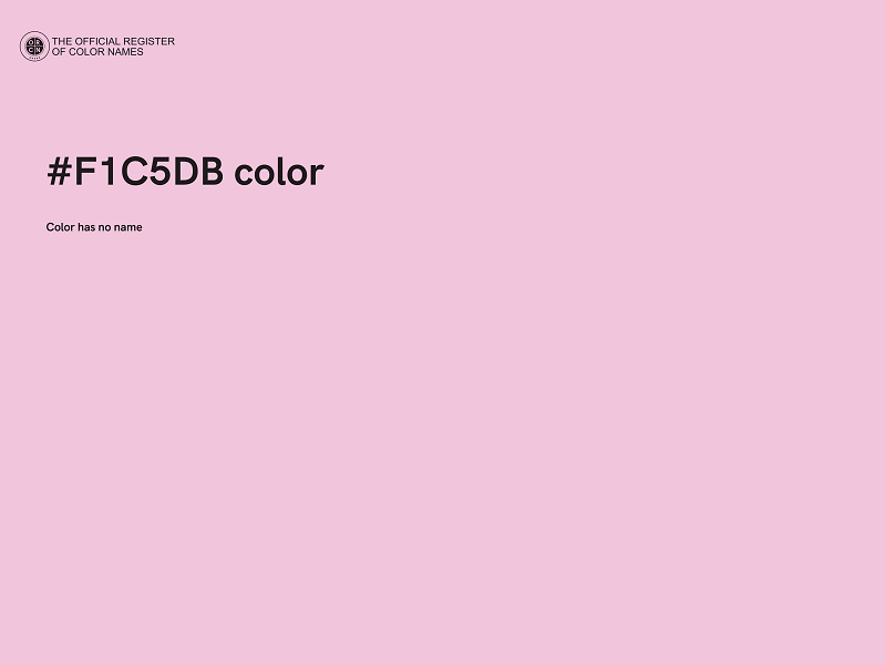 #F1C5DB color image