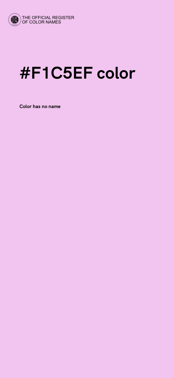 #F1C5EF color image