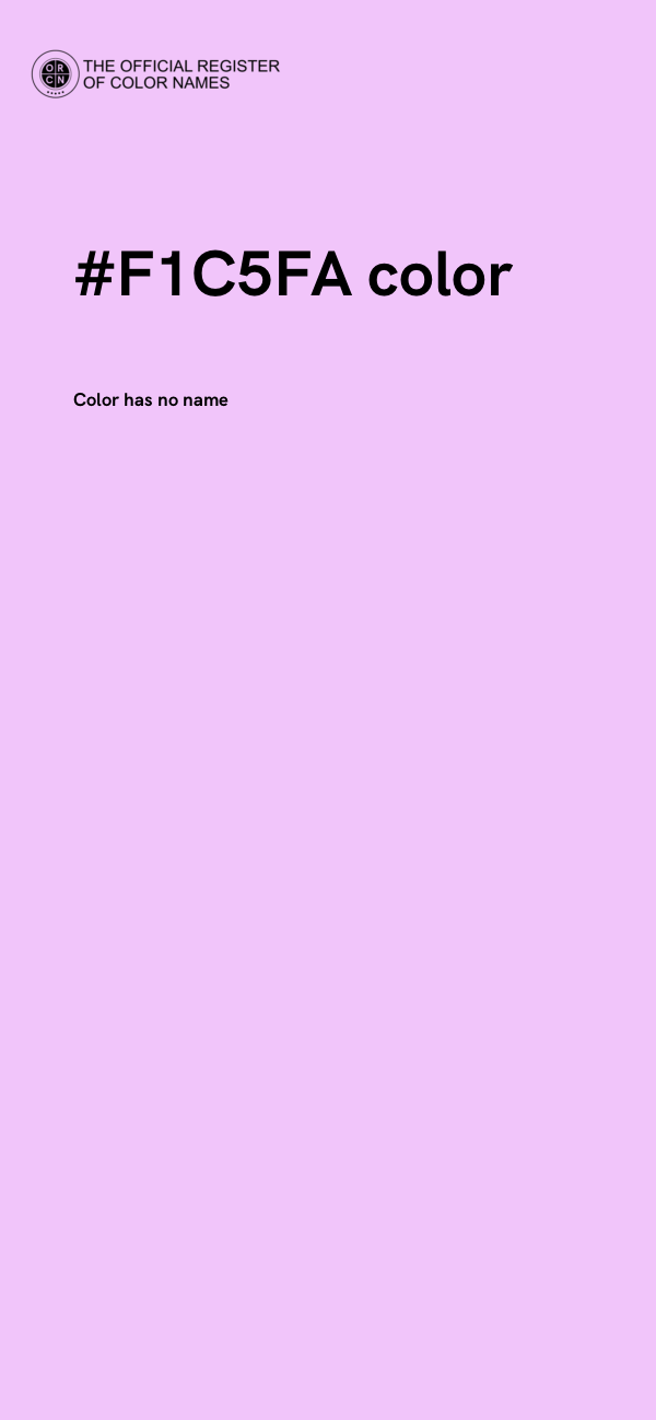 #F1C5FA color image
