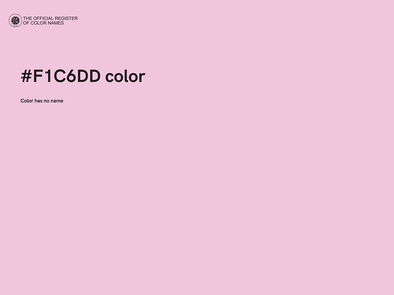 #F1C6DD color image