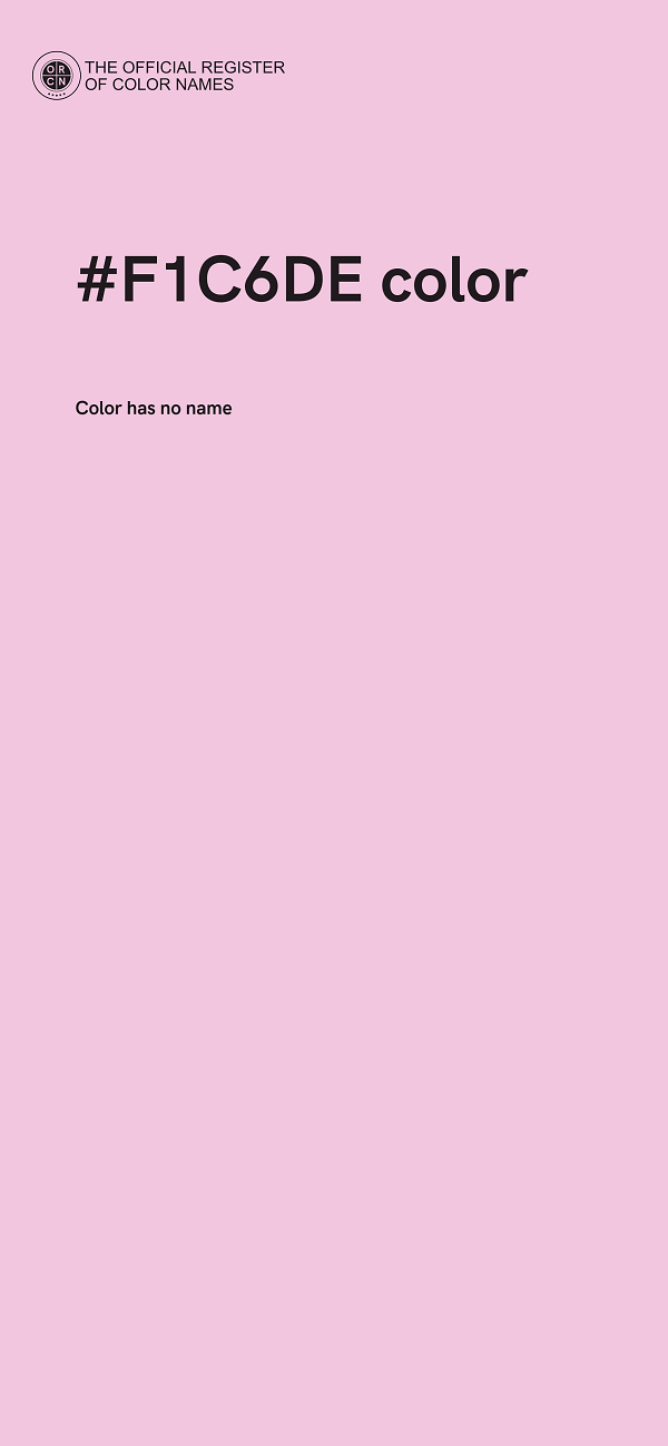 #F1C6DE color image