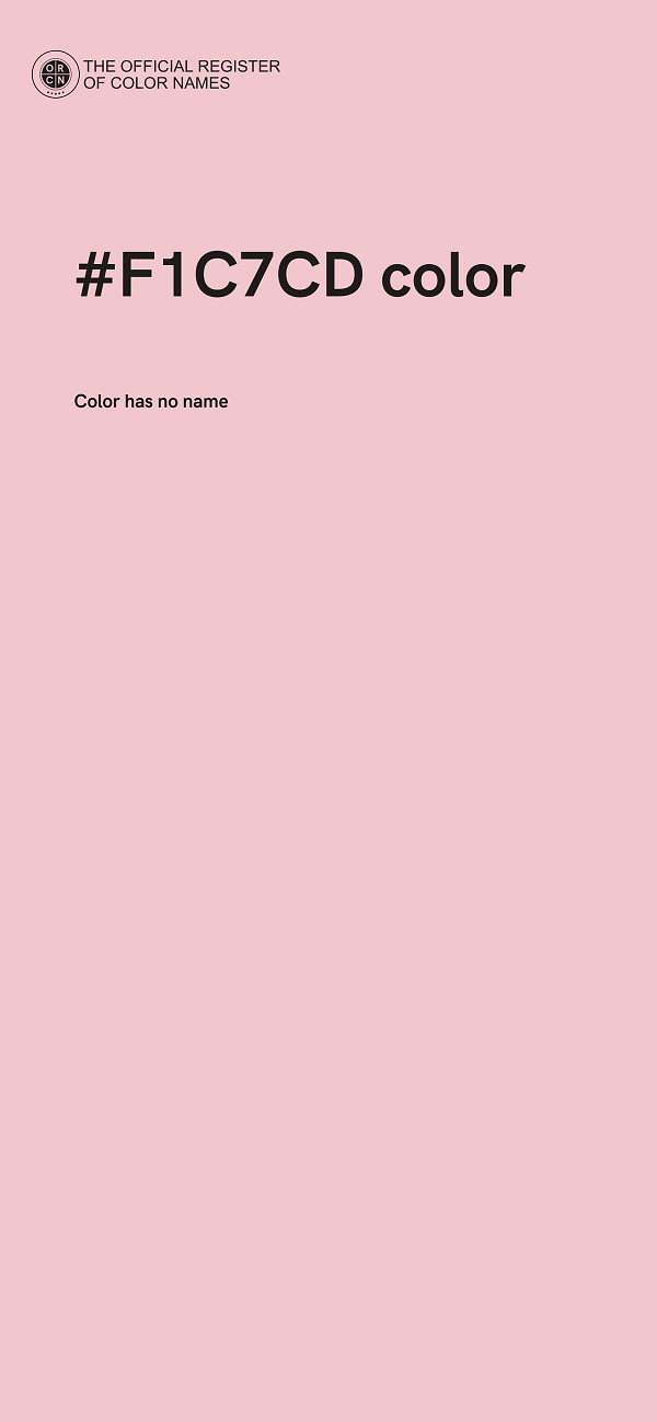 #F1C7CD color image