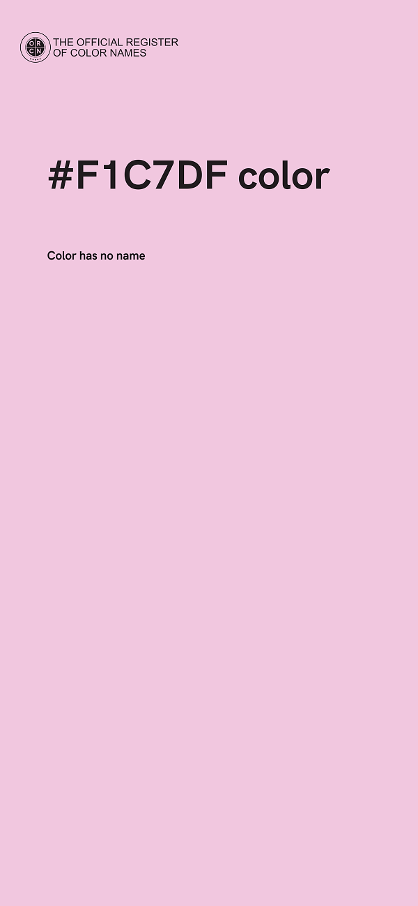 #F1C7DF color image