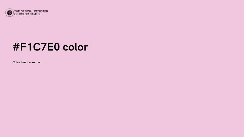 #F1C7E0 color image