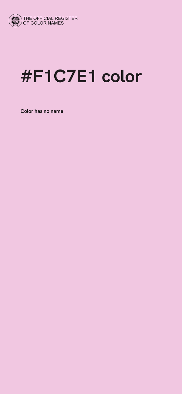 #F1C7E1 color image