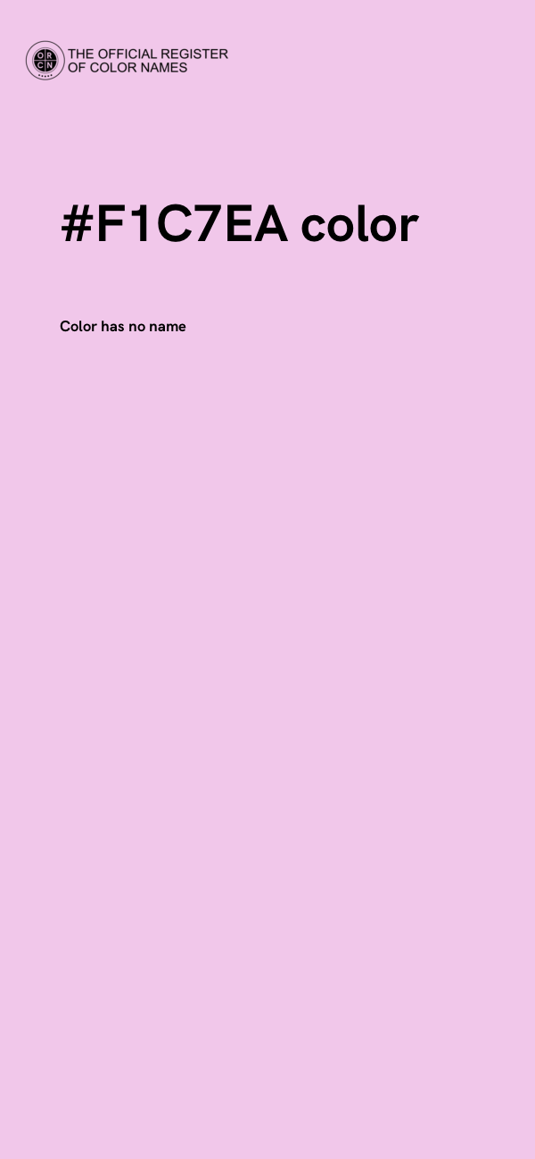 #F1C7EA color image