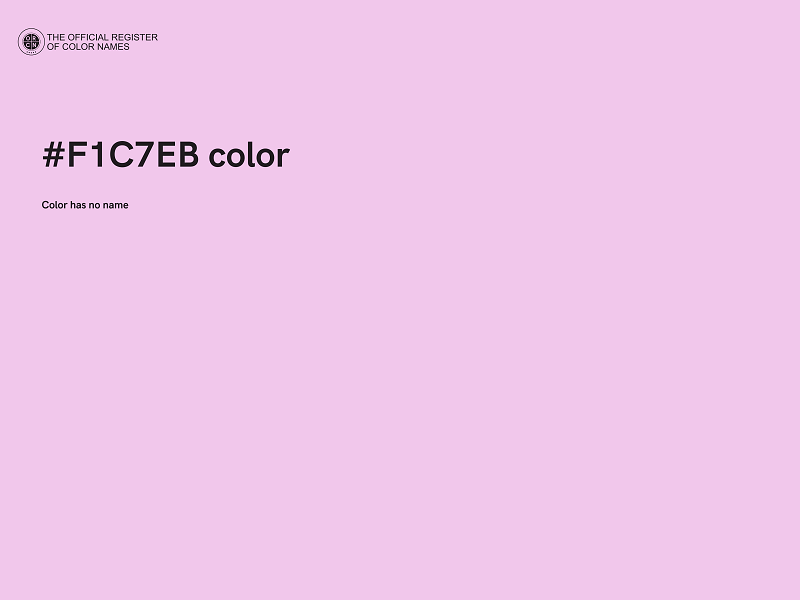 #F1C7EB color image