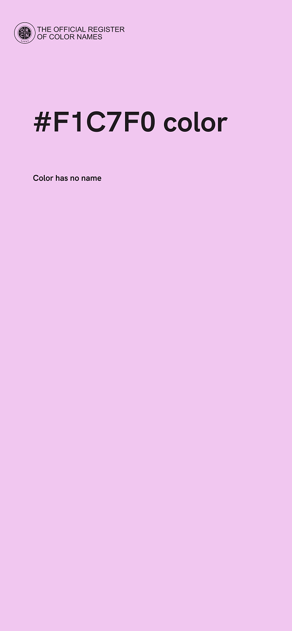 #F1C7F0 color image