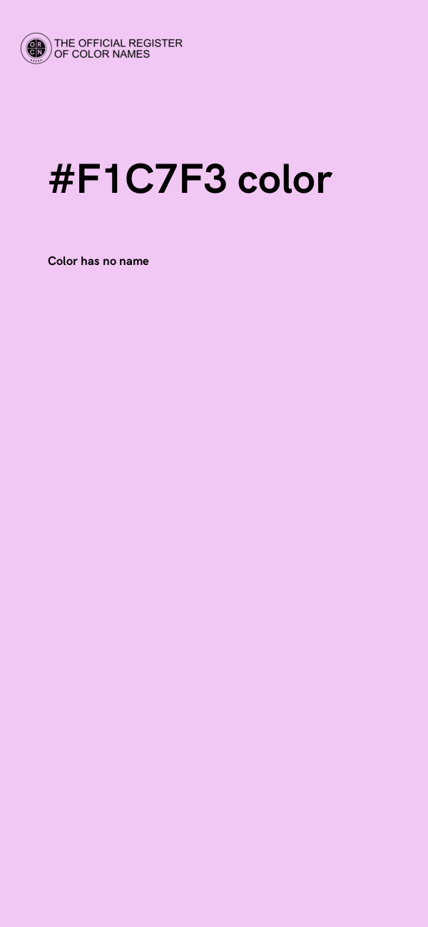 #F1C7F3 color image