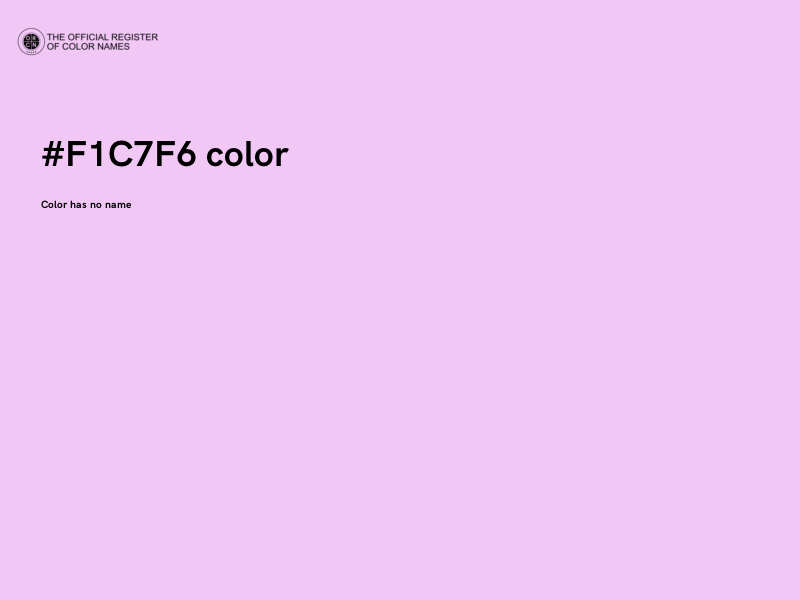 #F1C7F6 color image