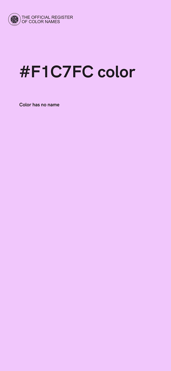 #F1C7FC color image
