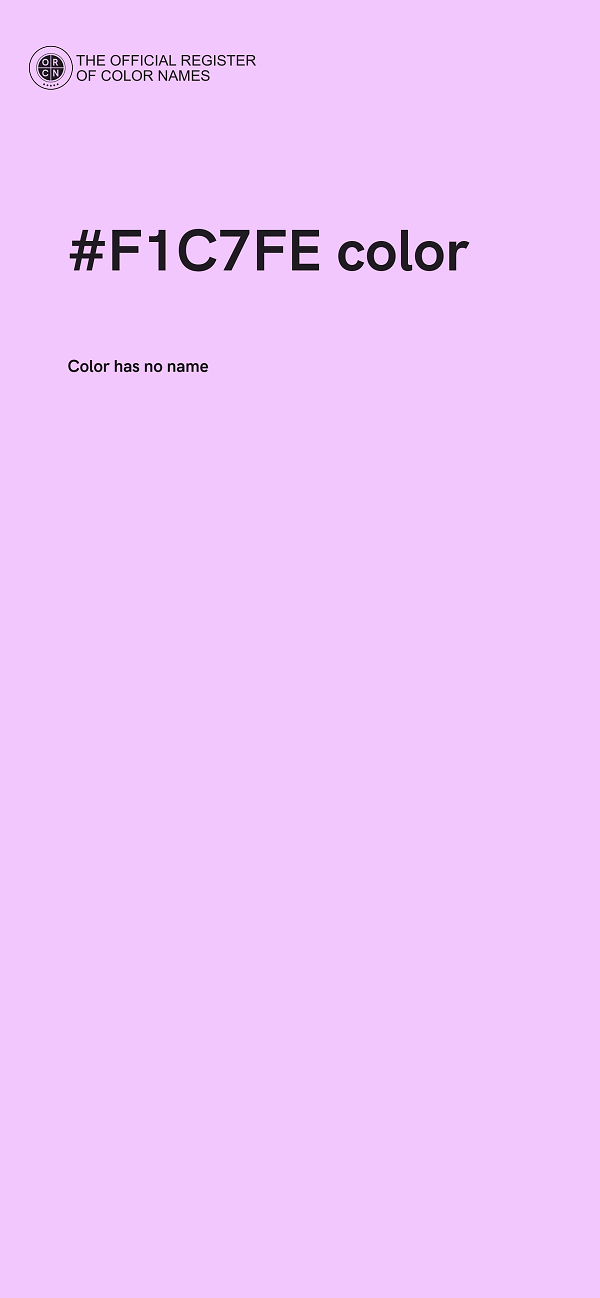 #F1C7FE color image