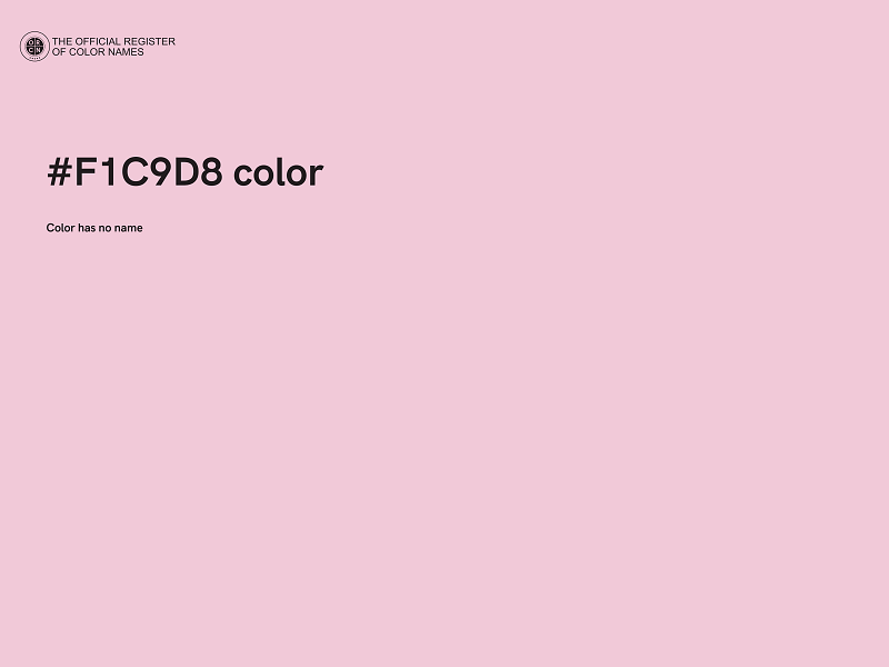 #F1C9D8 color image