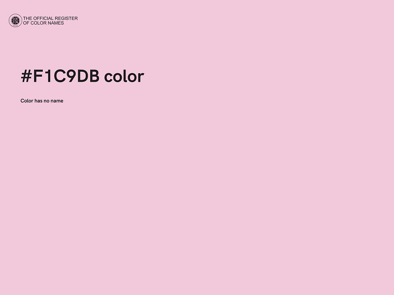 #F1C9DB color image