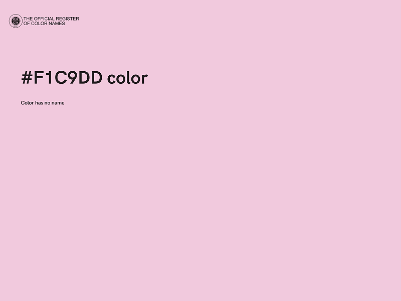 #F1C9DD color image