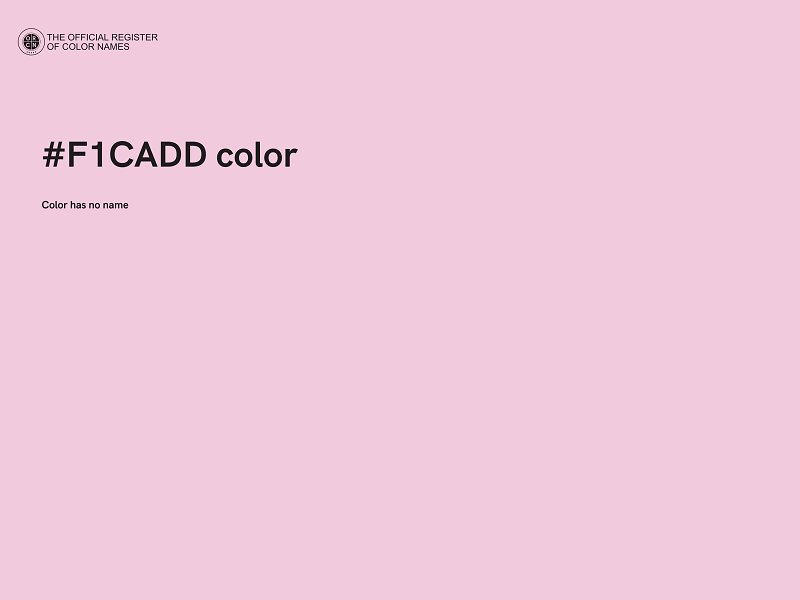 #F1CADD color image