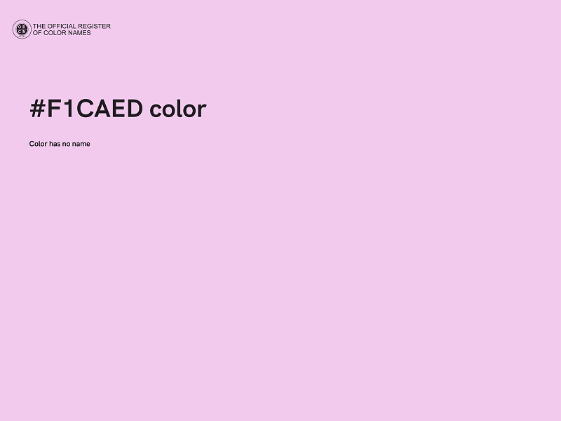 #F1CAED color image