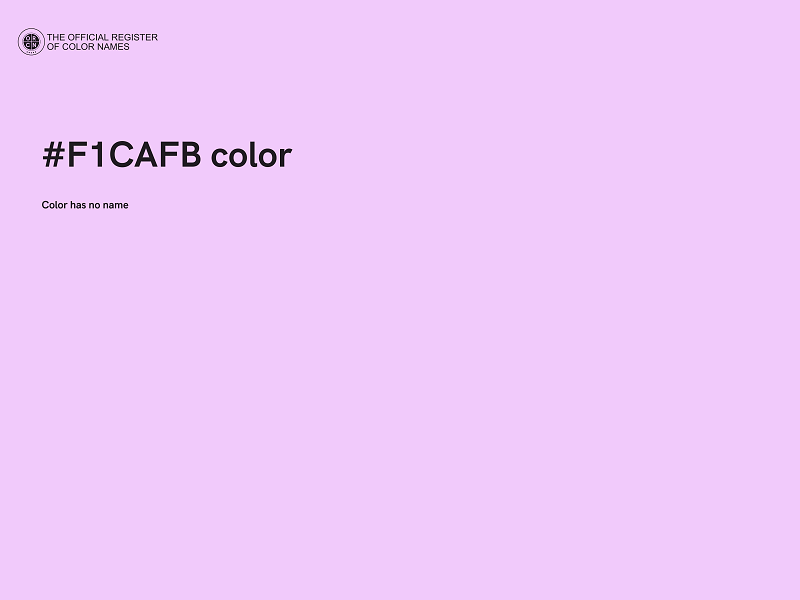 #F1CAFB color image