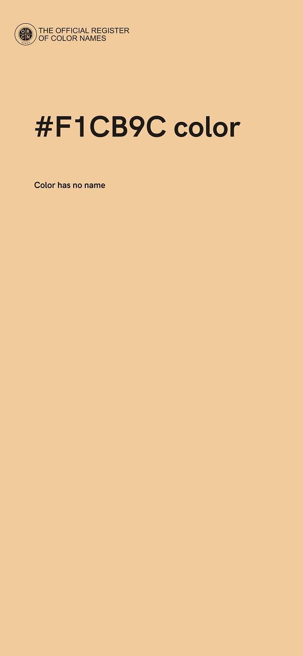 #F1CB9C color image