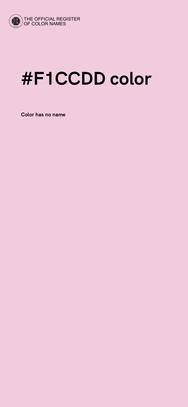 #F1CCDD color image