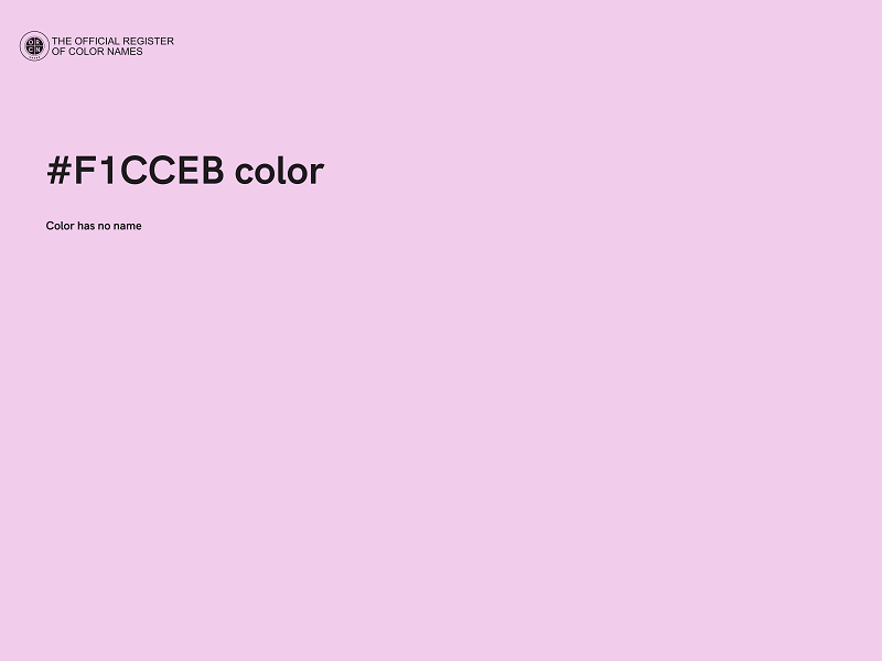 #F1CCEB color image