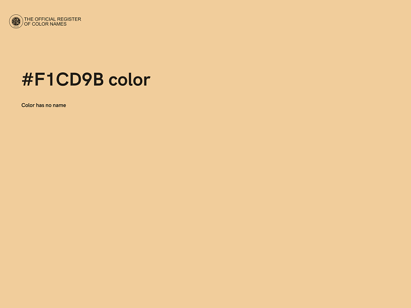 #F1CD9B color image