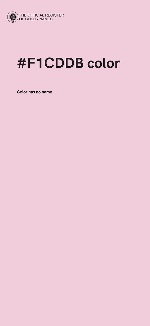 #F1CDDB color image
