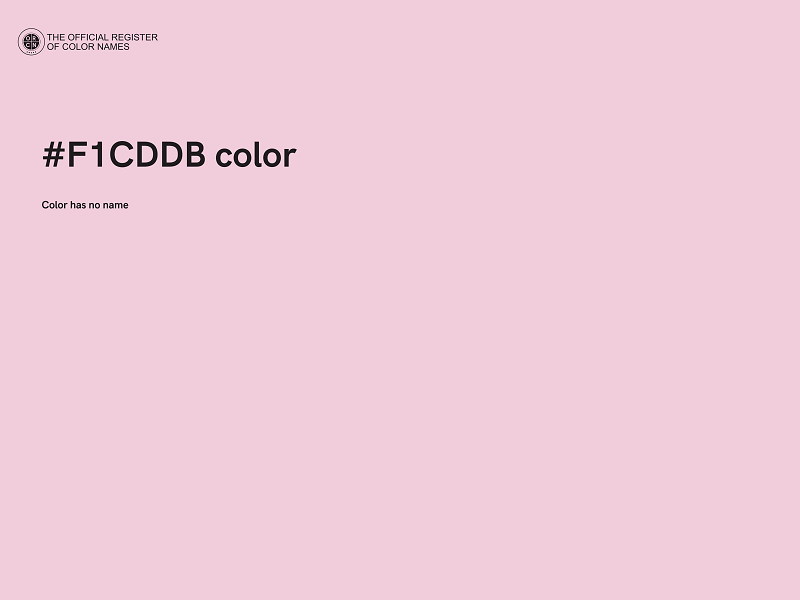 #F1CDDB color image