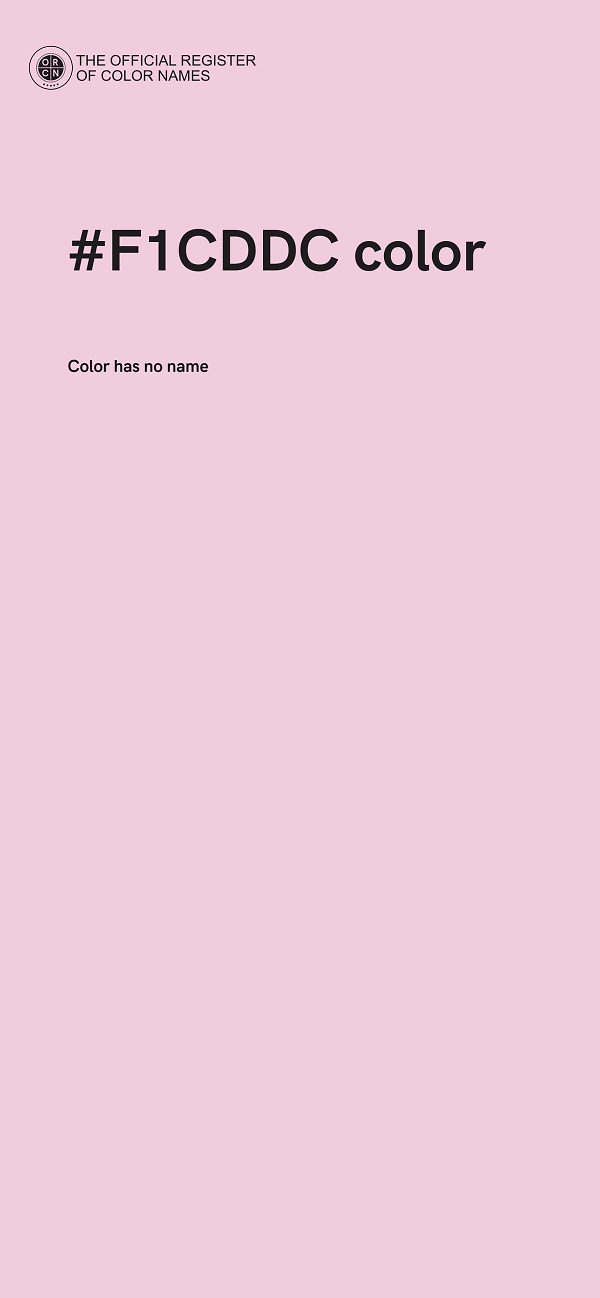 #F1CDDC color image