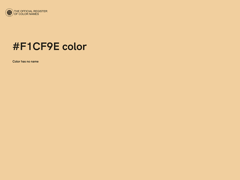 #F1CF9E color image