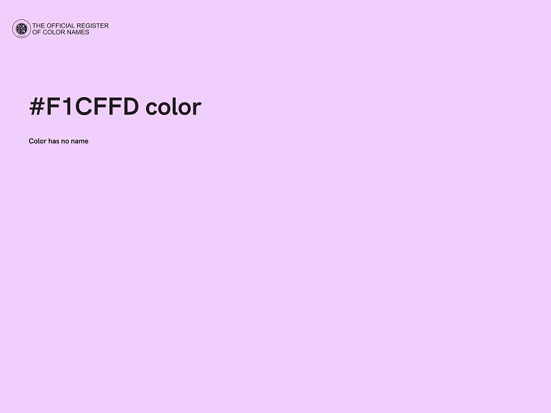 #F1CFFD color image