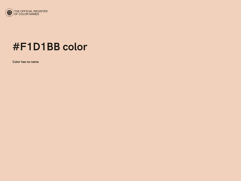 #F1D1BB color image