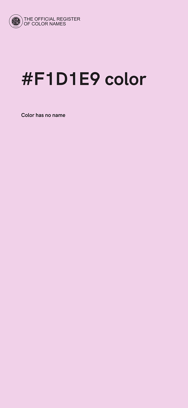 #F1D1E9 color image