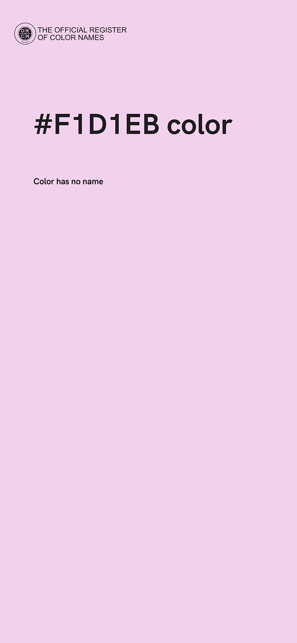 #F1D1EB color image