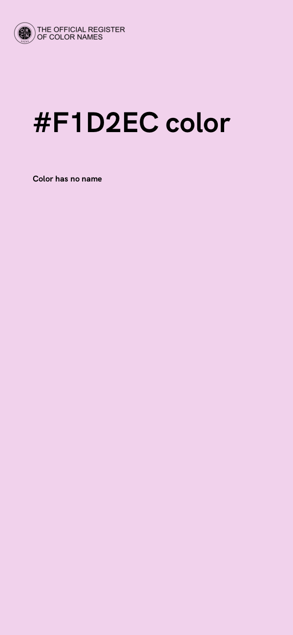 #F1D2EC color image