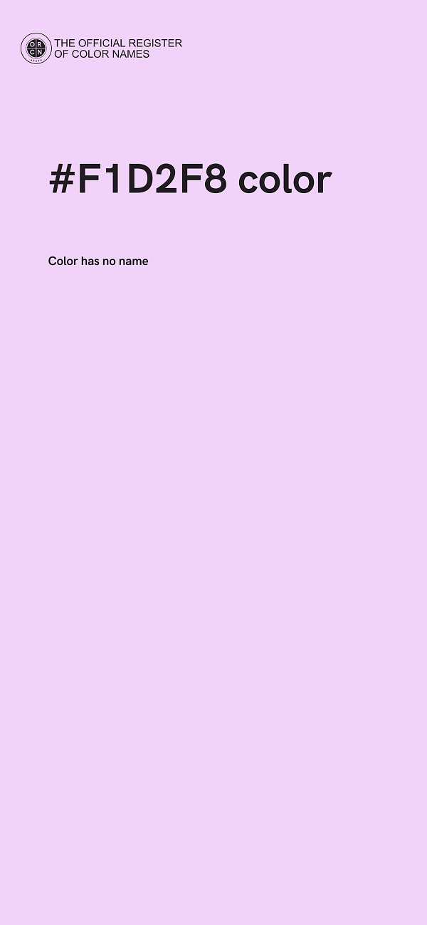 #F1D2F8 color image