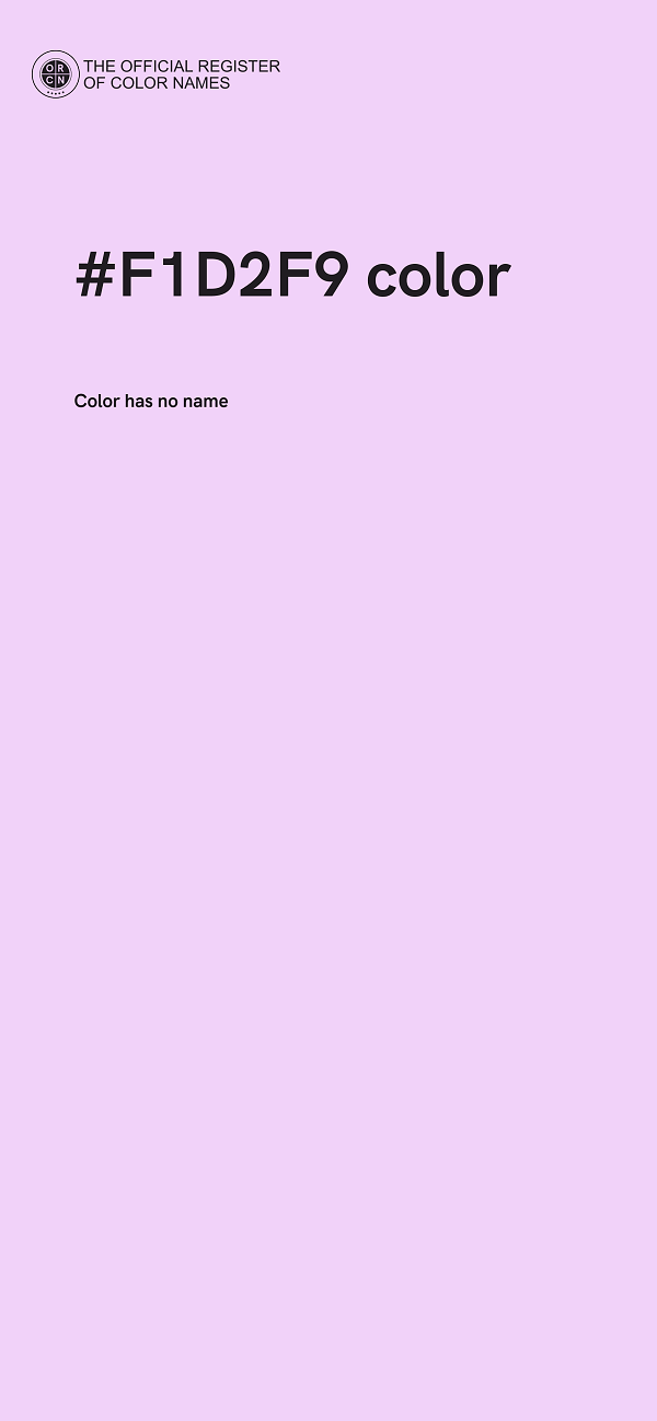 #F1D2F9 color image