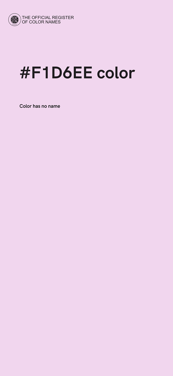 #F1D6EE color image
