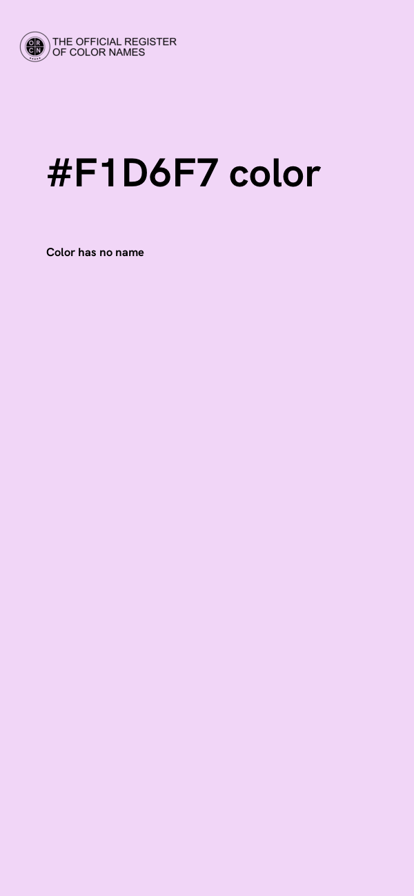 #F1D6F7 color image