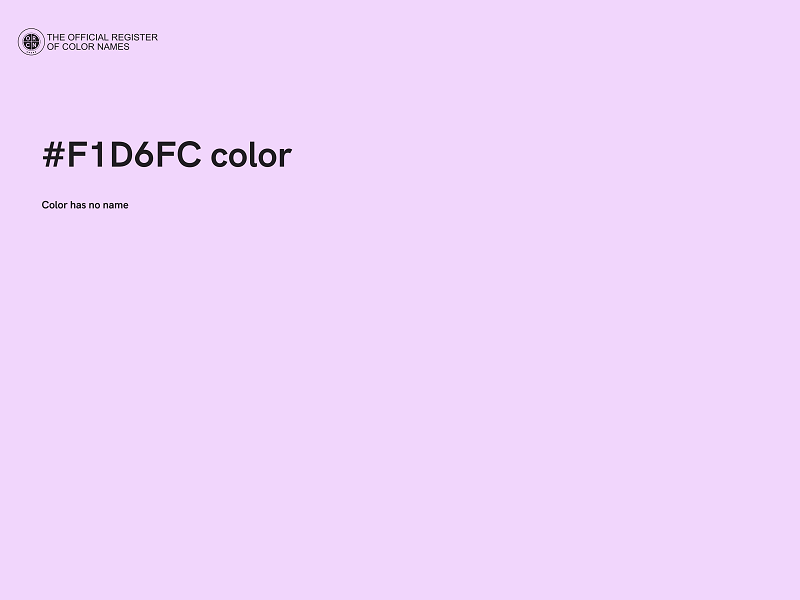 #F1D6FC color image