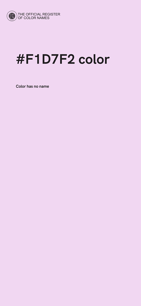 #F1D7F2 color image