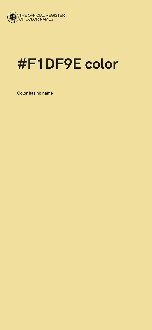 #F1DF9E color image
